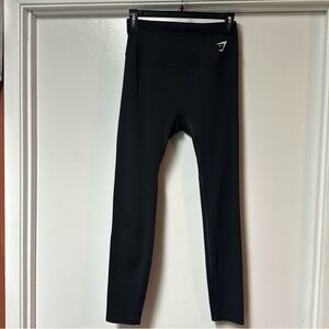 Black Gymshark training leggings size large